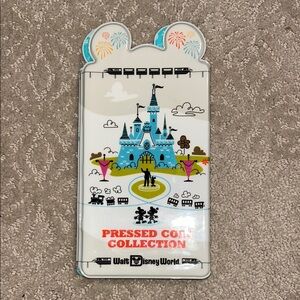 Walt Disney World Pressed Coin Collection Holder-NEW